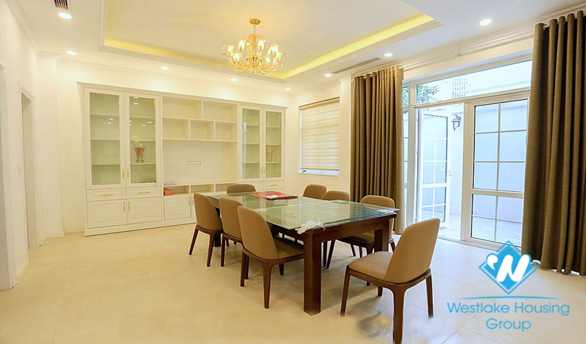 Nice house with 3 floors for rent in Block T Ciputra, Hanoi